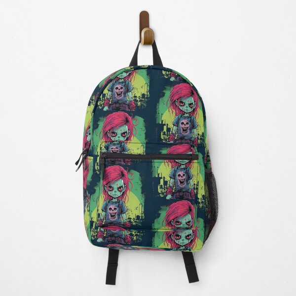 Item preview, Zombie Punk Girl – Neon Apocalypse Artwork designed and sold by ArtBySylvia.