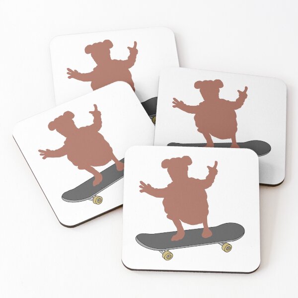 Item preview, Rizzo The Rat On A Skateboard  designed and sold by Animals-by-JB.
