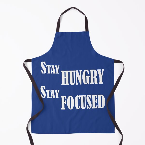 Item preview, Stay Hungry Stay Focused – Motivational Quote Design designed and sold by ArtNestVerse.