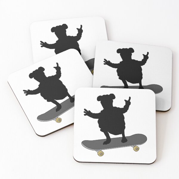 Item preview, Rizzo The Rat On A Skateboard  designed and sold by Animals-by-JB.