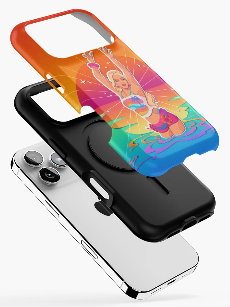 Thumbnail 2 of 4, iPhone Case, Midnight Sun designed and sold by RikDrawsThings.