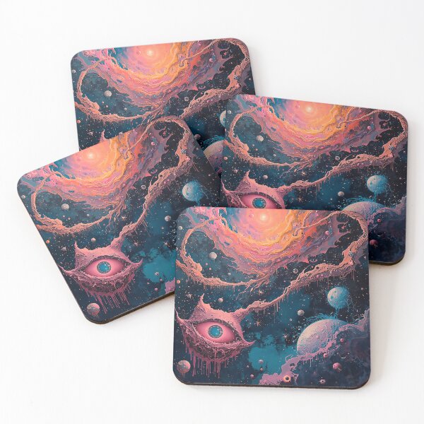 Item preview, Cosmic Vision – Surreal Galaxy Painting designed and sold by CosmicShapes.