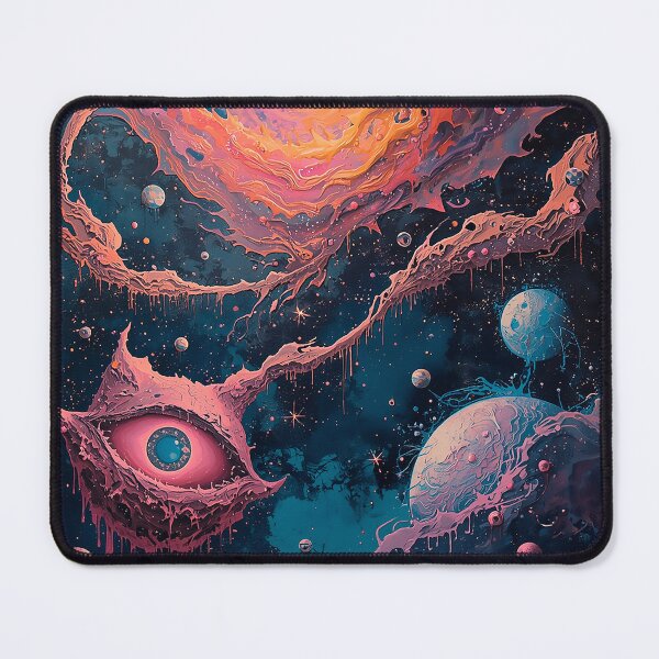 Item preview, Cosmic Vision – Surreal Galaxy Painting designed and sold by CosmicShapes.