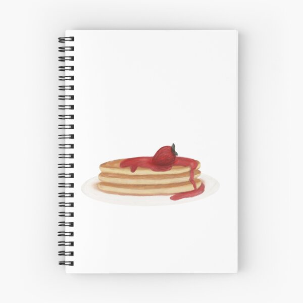 Item preview, pancakes with strawberry designed and sold by sorooart.