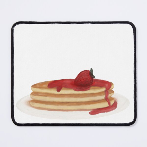 Item preview, pancakes with strawberry designed and sold by sorooart.