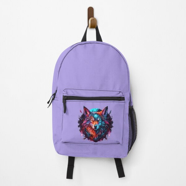 Item preview, Beautiful Colorful Wolf Head designed and sold by Pawsomeprints59.
