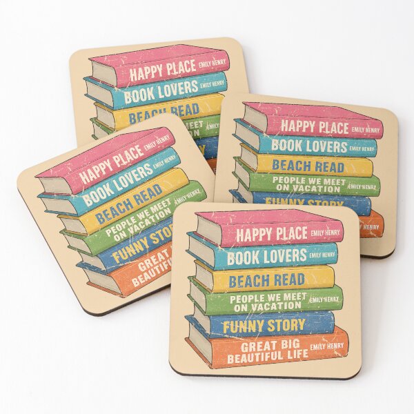 Item preview, Happy Place -  Emily Henry Book Lovers designed and sold by SanmanthaHoW.
