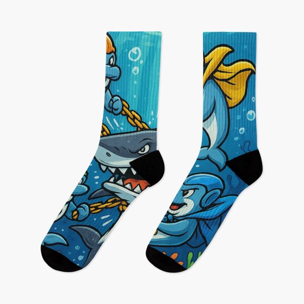 Item preview, THE DOLPHIN GUARDIANS STRIKE! — Heroes of the Deep designed and sold by Nest & Thread.