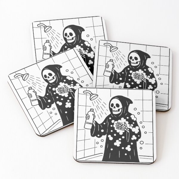 Item preview, Death in the Shower designed and sold by pnknessprojects.