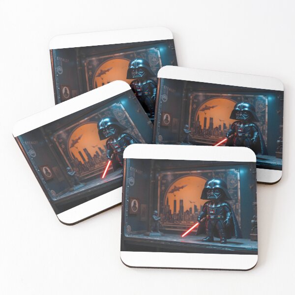 Item preview, The Dark Side Darth Vader Lightsaber Art Black designed and sold by ART ATTACK ZONE.