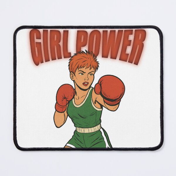 Item preview, Girl Power Boxer Retro Inspired Artwork designed and sold by Pokah79.