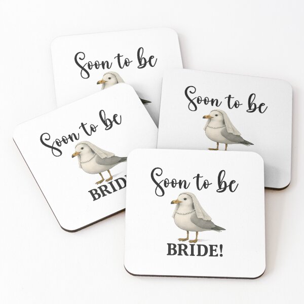 Item preview, Funny Bride Seagull Illustration | Quirky Wedding Humor Design | Bride Gift Art designed and sold by WHDProduction45.