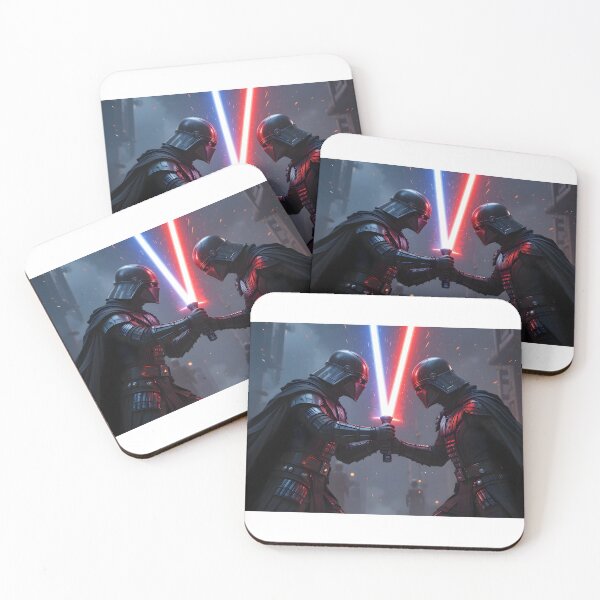 Item preview, The Dark Side Darth Vader Lightsaber Art Saga designed and sold by ART ATTACK ZONE.