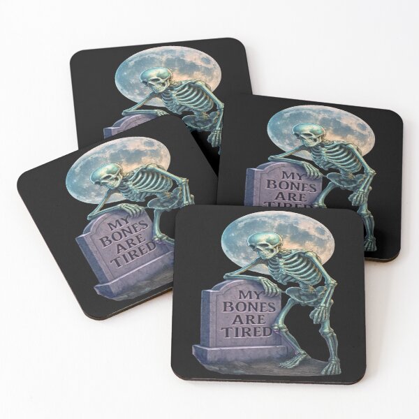 Item preview, My Bones Are Tired Tee designed and sold by ArtbyCrystal.