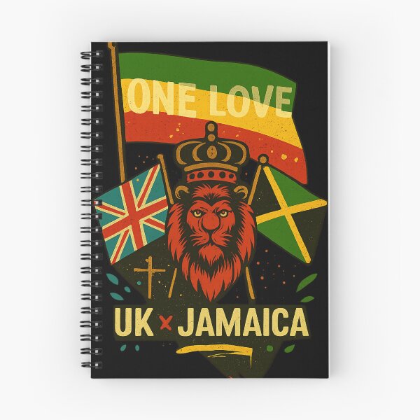 Item preview, One Love Crest  (UK × Jamaica × Ethiopia) designed and sold by JahFyah.