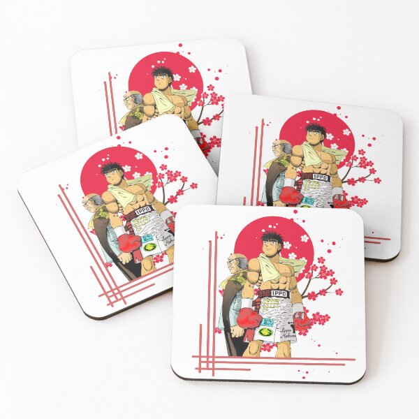 Item preview, Hajime no Ippo Boxing Art | Makunouchi & Kamogawa Japanese Anime Design designed and sold by Colorful-Garden.