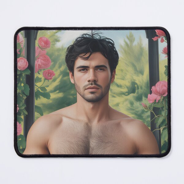 Item preview, Handsome Guy in Park Gazebo designed and sold by Museum Of Non-Existing Art.