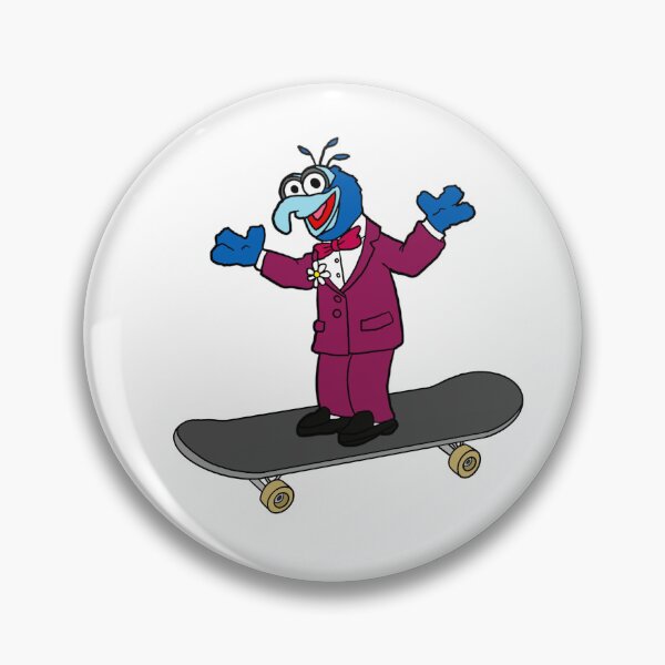 Item preview, Gonzo On A Skateboard  designed and sold by Animals-by-JB.