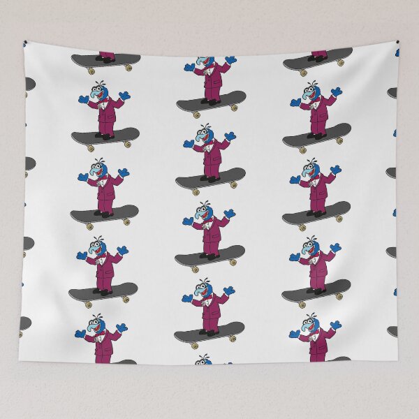 Item preview, Gonzo On A Skateboard  designed and sold by Animals-by-JB.