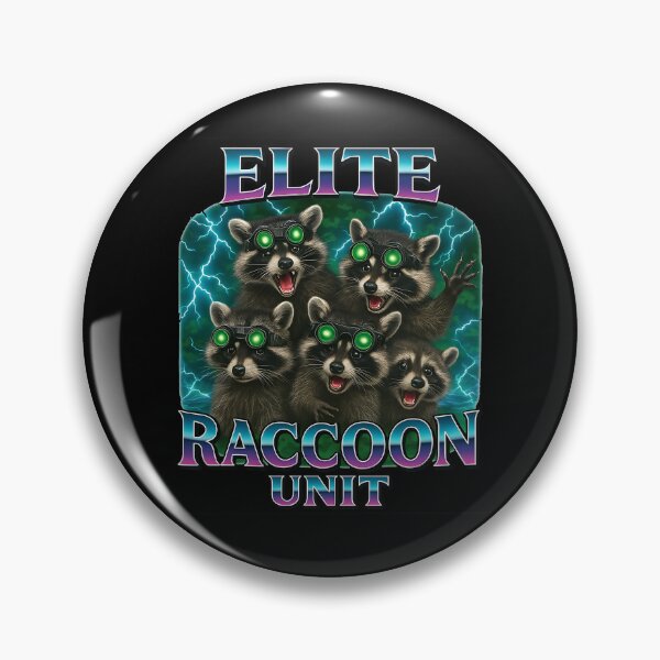 Item preview, Elite Raccoon Unit Meme Bootleg designed and sold by k3rstman1.