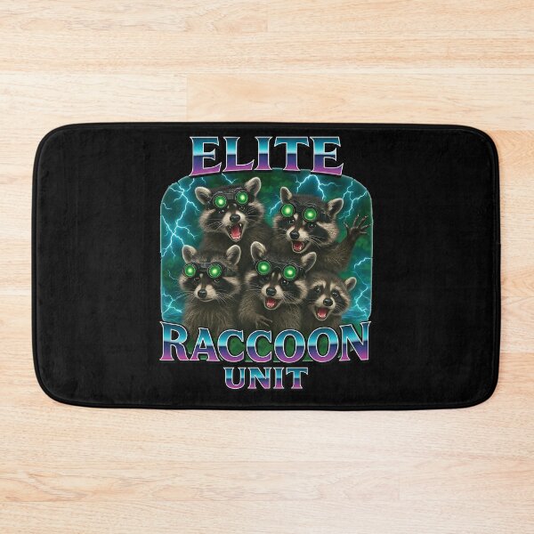 Item preview, Elite Raccoon Unit Meme Bootleg designed and sold by k3rstman1.
