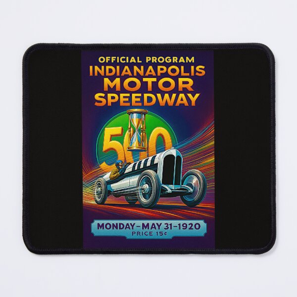 Item preview, Blast from the past a vintage old  poster Variation Indianapolis#4 designed and sold by Helios Be. Lavsh.