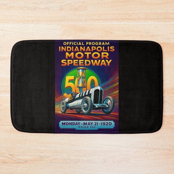 Item preview, Blast from the past a vintage old  poster Variation Indianapolis#4 designed and sold by Helios Be. Lavsh.