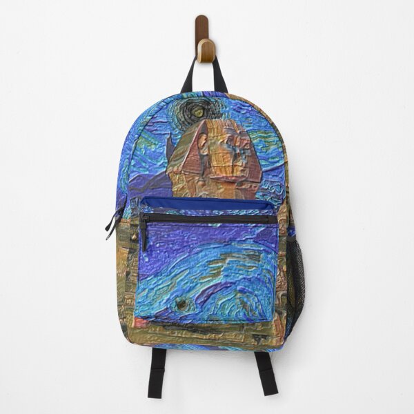 Item preview, sphinx leather starry night colorful abstract design designed and sold by SmashingDeals.