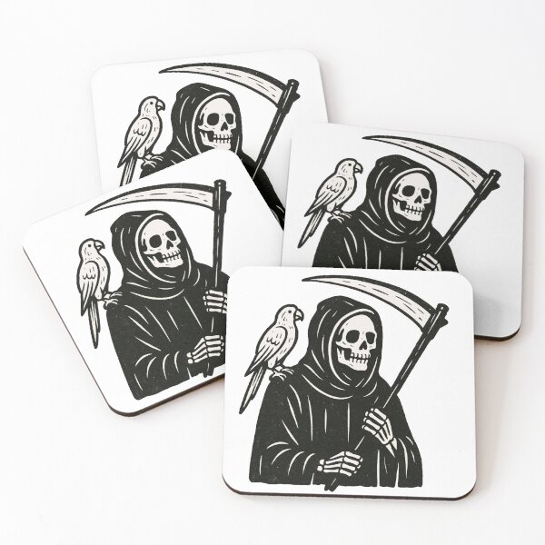 Item preview, Death With A Parrot designed and sold by pnknessprojects.