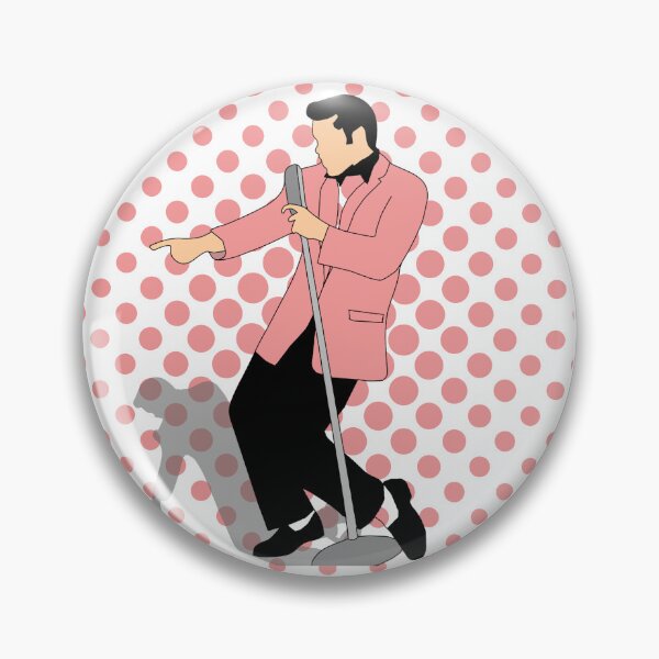 Item preview, Retro Rockabilly Singer in Pink Suit designed and sold by ddproducts.