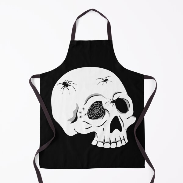 Item preview, skull with spiders - halloween spider designed and sold by CypisDesign.