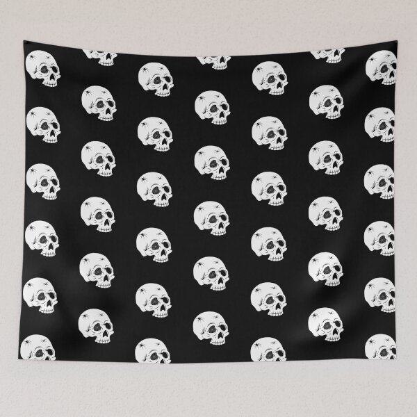 Item preview, skull with spiders - halloween spider designed and sold by CypisDesign.