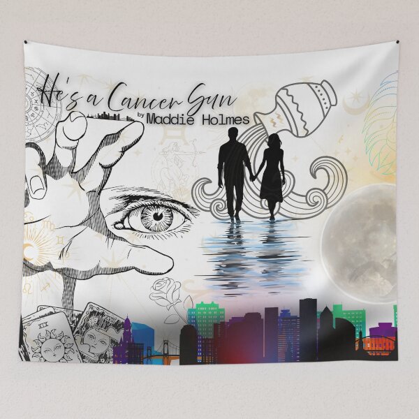 Item preview, He's a Cancer Sun collage  designed and sold by Crimefan.