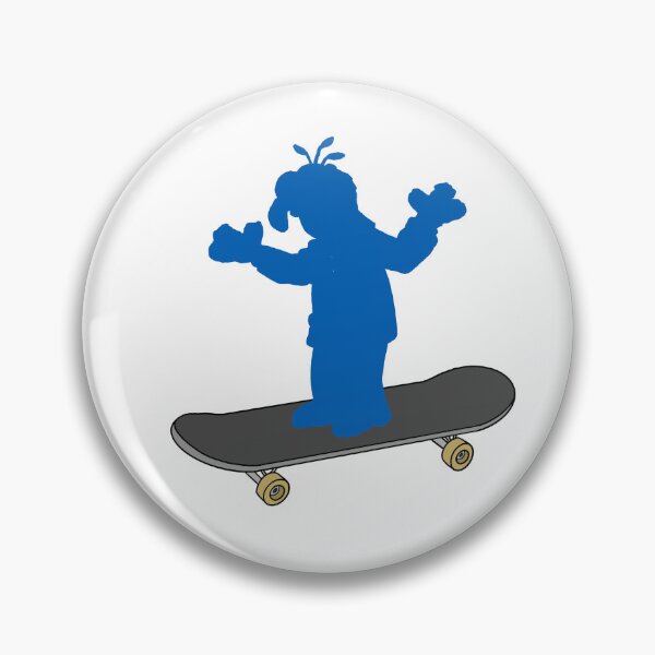 Artikelvorschau, Gonzo auf einem Skateboard entworfen und verkauft von Animals-by-JB.