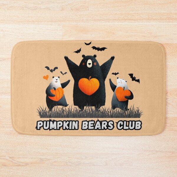 Item preview, Pumpkin Bears Club T-Shirt – Cute Halloween Bear designed and sold by LizaRancel.