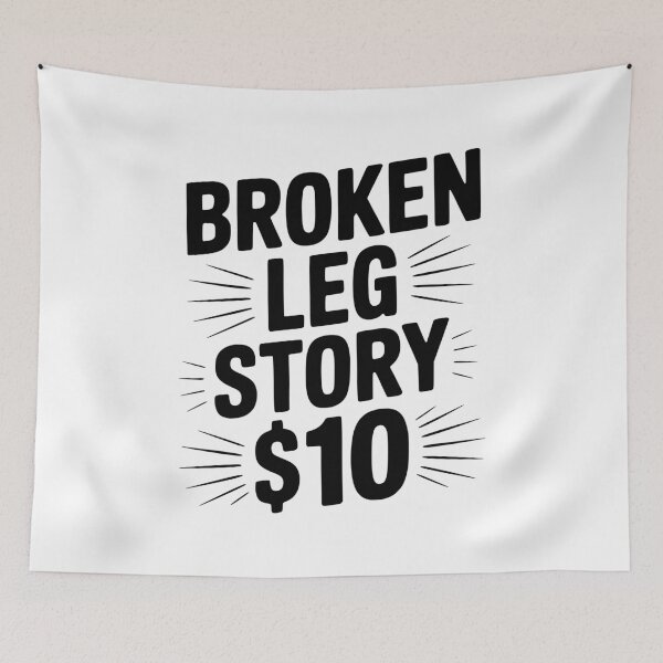 Item preview, Broken Leg Story $10 designed and sold by Frank Ring.
