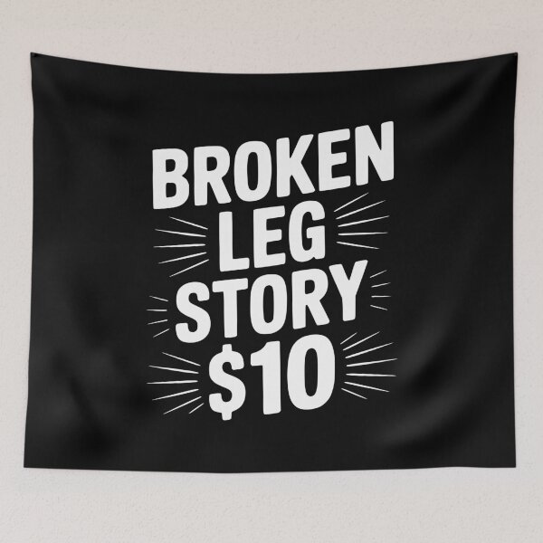 Item preview, Broken Leg Story $10 designed and sold by Frank Ring.