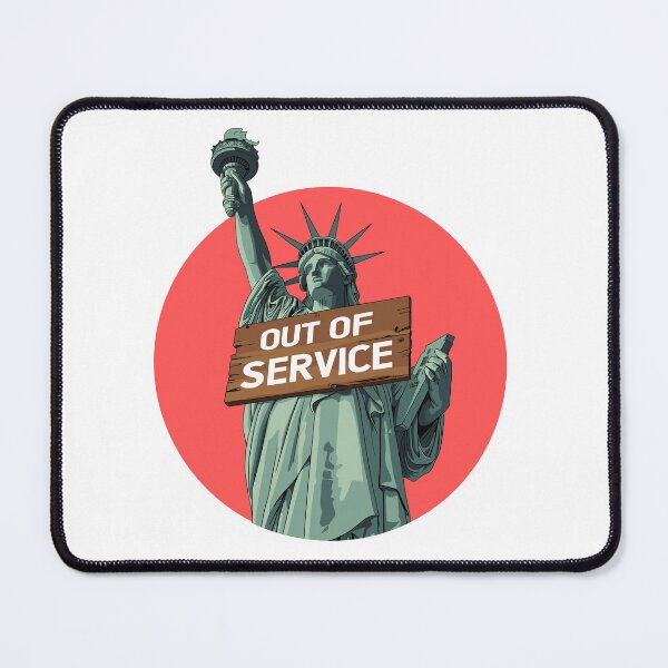 Item preview, Liberty Out of Service,olitical Satire Graphic Tee | Free Speech Awareness Shirt | Bold Statement Wear  designed and sold by Loffartdesign.