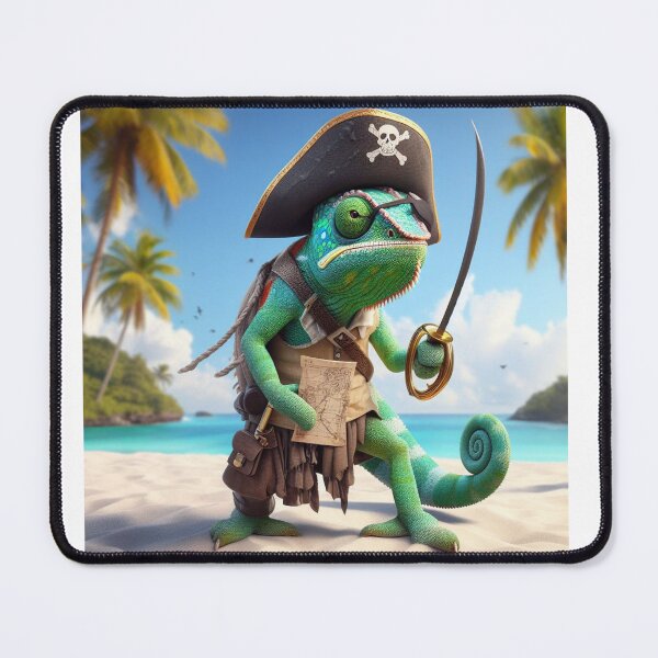 Item preview, Pirate Chameleon  designed and sold by Couldbebettah.