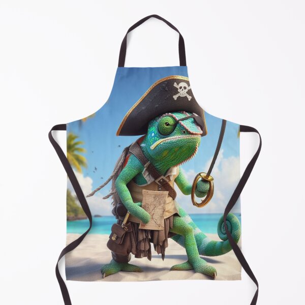 Item preview, Pirate Chameleon  designed and sold by Couldbebettah.