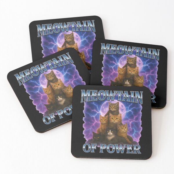 Item preview, Meowtain of Power Funny Cat Lover designed and sold by k3rstman1.