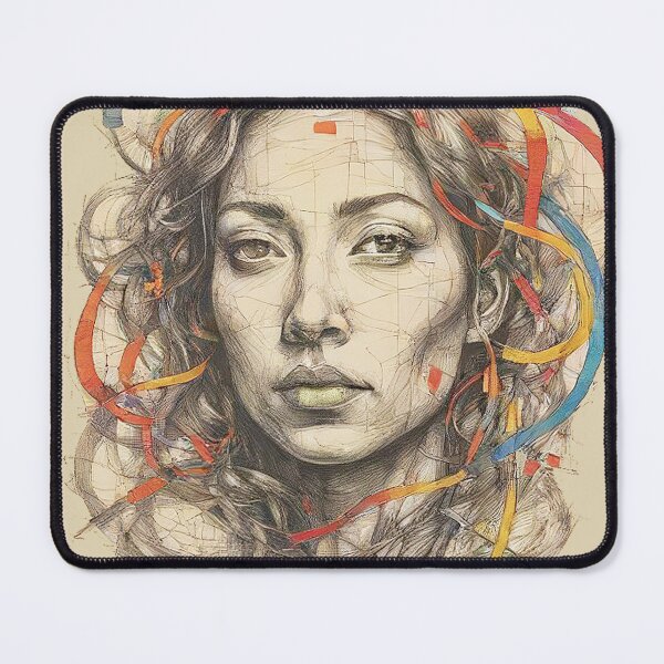 Item preview, Abstract Female Portrait designed and sold by AnGodeSign.