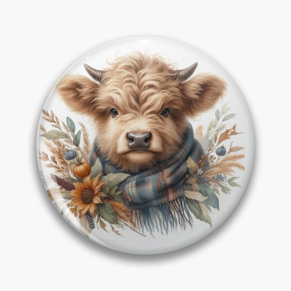 Item preview, Farmhouse Holiday Cow– Rustic Country Animal Print designed and sold by WF-Studio.