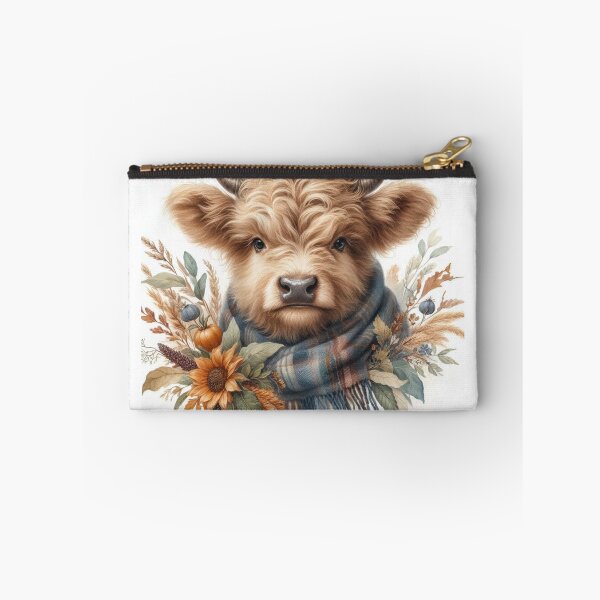 Item preview, Farmhouse Holiday Cow– Rustic Country Animal Print designed and sold by WF-Studio.