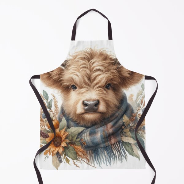 Item preview, Farmhouse Holiday Cow– Rustic Country Animal Print designed and sold by WF-Studio.
