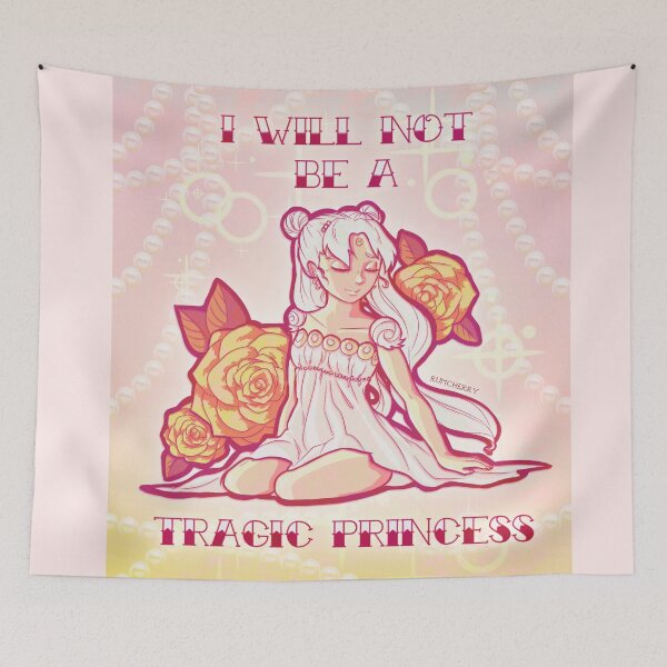 Item preview, I will not be a tragic princess.  designed and sold by Rumcherry Art.