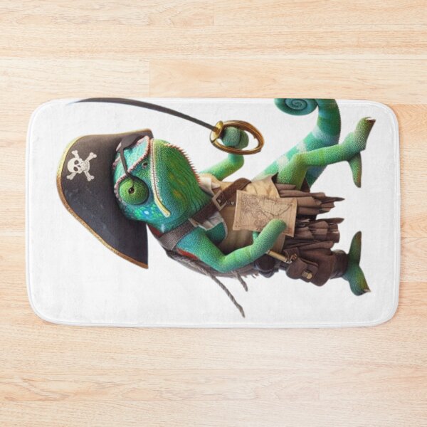 Item preview, Pirate Chameleon no background  designed and sold by Couldbebettah.