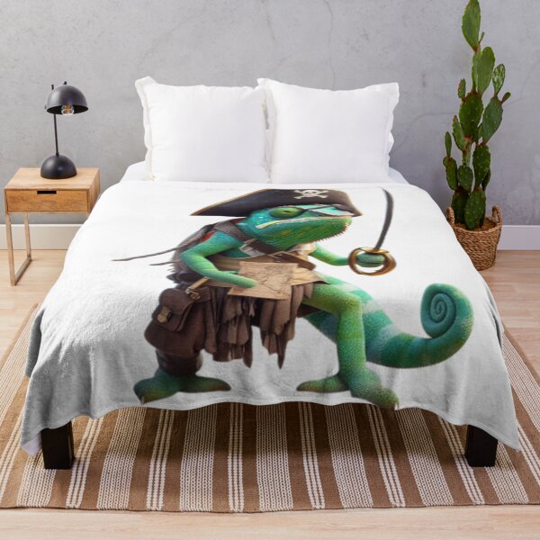 Item preview, Pirate Chameleon no background designed and sold by Couldbebettah.
