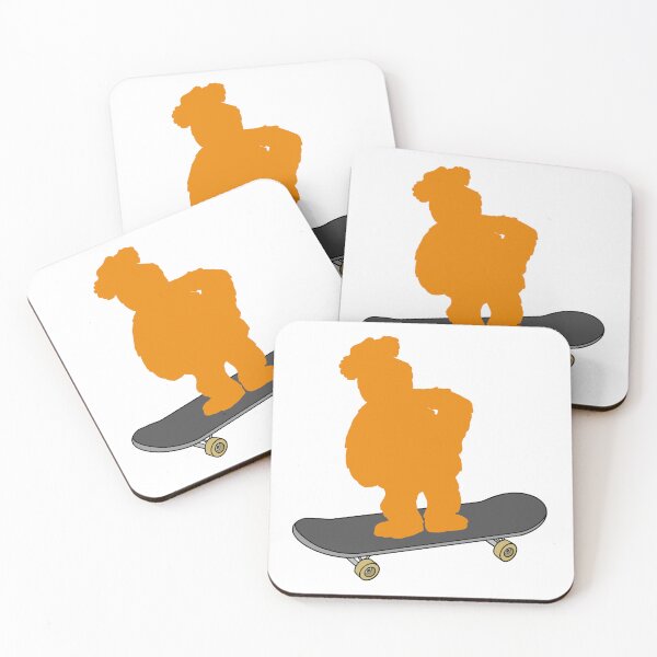 Item preview, Fozzie Bear On A Skateboard  designed and sold by Animals-by-JB.