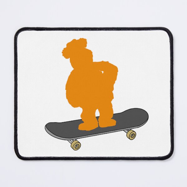 Item preview, Fozzie Bear On A Skateboard designed and sold by Animals-by-JB.